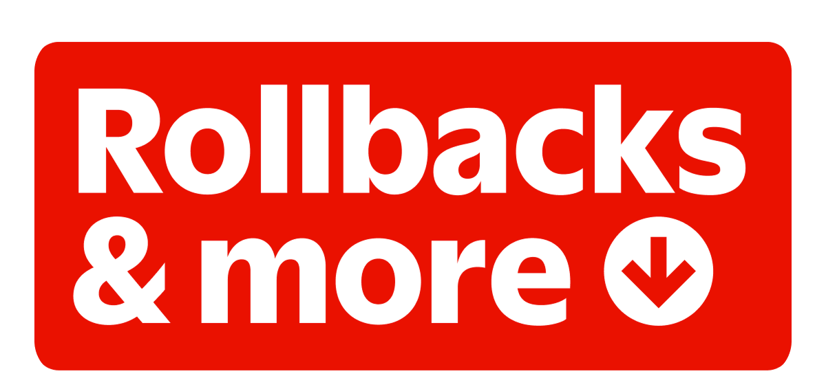 The Rollbacks & more logo.